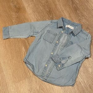 Zara kids denim shirt